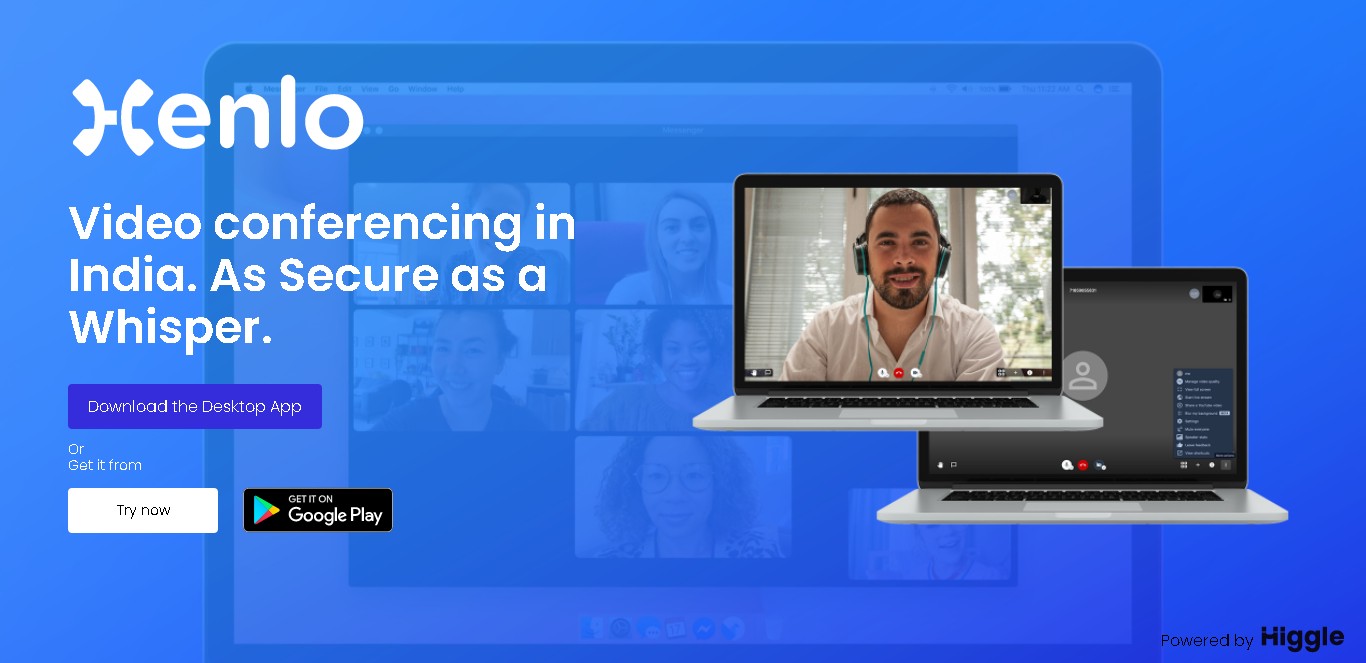 Henlo - A Secure Video and Messaging Calling App