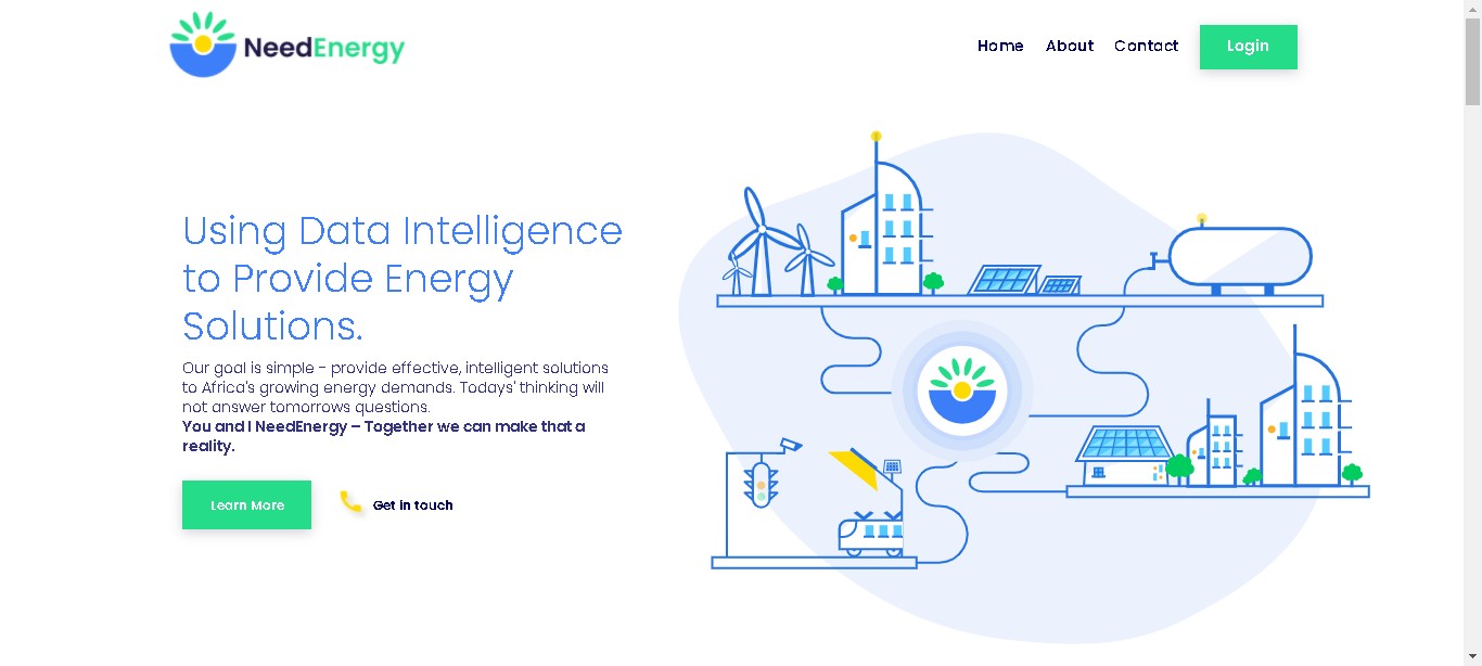Need Energy - Using Data Intelligence To Provide Energy Solution